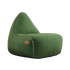 Cobana Lounge Chair in grün mit Rückenlehne, weicher Sitzsack für drinnen und draußen. | Cobana Lounge Chair - Cobana Green | SACKit
