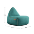 Cobana Lounge Chair in Cobana Grey mit Rückenlehne aus wasserabweisendem Stoff. | Cobana Lounge Chair - Cobana Petrol Melange | SACKit