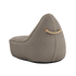 Cobana Lounge Chair in Cobana Grey mit Rückenlehne aus wasserabweisendem Material. | Cobana Lounge Chair - Cobana Taupe | SACKit
