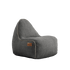 Cobana Junior Lounge Chair in grauem Olefin - Stoff, formstabiler Kinder - Sitzsack mit handgenähten Stichen. | Cobana Junior Lounge Chair - Cobana Grey | SACKit