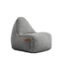 Cobana Junior Lounge Chair in hellem Grau, Kinder - Sitzsack mit runder Form und weichem Bezug | Cobana Junior Lounge Chair - Cobana Grey | SACKit