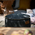 Runder Cobana Pouf in Cobana Grey aus wasserabweisendem Polsterstoff, 50 x 35 cm. | Cobana Pouf - Cobana Black | SACKit