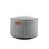 Runder Cobana Pouf in sandfarbenem Melange - Stoff aus wasserabweisendem Material. | Cobana Pouf - Cobana Sand Melange | SACKit