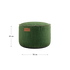 Runder Cobana Pouf in grauem Cobana - Polsterstoff, wasserabweisend und formstabil. | Cobana Pouf - Cobana Green | SACKit