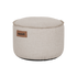 Runder Cobana Pouf in Kirra Sand mit wasserabweisendem Bezug aus Olefinfasermischung. | Cobana Pouf - Kirra Sand | SACKit