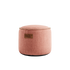 Runder Cobana Junior Pouf in Rose mit handgenähten Stichen, wasserabweisend und scheuerfest. | Cobana Junior Pouf - Cobana Rose | SACKit