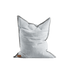 Weißer Cobana Beanbag Sækkestol und Puf aus Olefin Fasermischung, geeignet für drinnen und draußen.