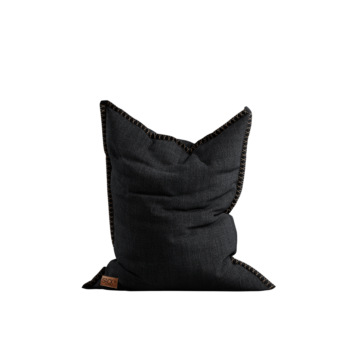 Cobana Junior Beanbag in schwarzem, wasserabweisendem und scheuerfestem Material, Kinder - Sitzsack. | Cobana Junior Beanbag - Cobana Black | SACKit