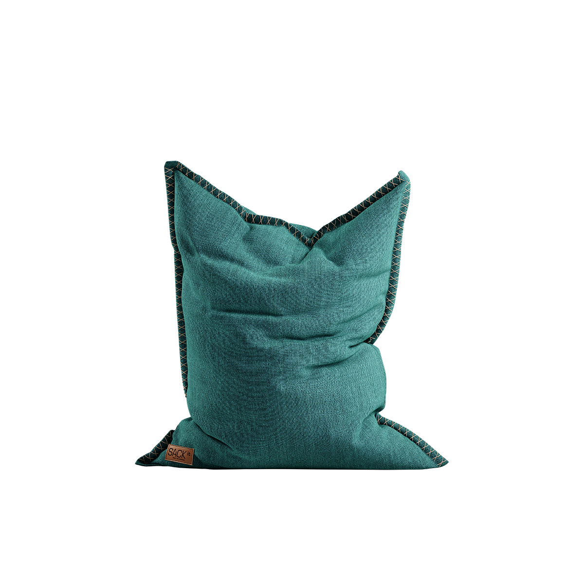 Cobana Junior Beanbag in petrol melange, kindgerechter Sitzsack mit wasserabweisendem Bezug. | Cobana Junior Beanbag - Cobana Petrol Melange | SACKit
