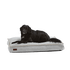 Großes Cobana Dog bed in Sand Melange mit wasserfestem Stoff und handvernähten Kreuzstichen. | Dog bed - Cobana Sand Melange Large | SACKit