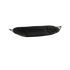 Schwarze Cobana Hängematte aus weichem Olefin - Textil, rechteckig und wasserabweisend. | Cobana Hammock Fabric - Cobana Black | SACKit