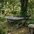 Graue Cobana Hängematte aus Olefin - Textil, geeignet für den Außenbereich, mit weichem, wasserabweisendem Stoff. | Cobana Hammock Fabric - Kirra Grey | SACKit