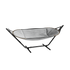 Cobana Hammock Hängematte in Sand Melange mit schwarzem Aluminiumgestell, outdoor geeignet. | Cobana Hammock - Cobana Sand Melange Black | SACKit