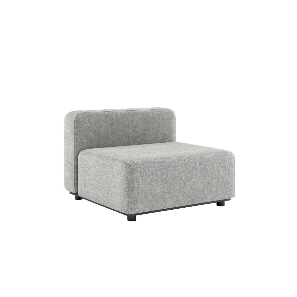 Cobana Lounge Sofa Seat in sand melange mit pulverbeschichtetem Aluminiumrahmen und wasserabweisendem Stoff. | Cobana Lounge Sofa - Seat - Cobana Sand Melange | SACKit