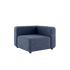 Cobana Lounge Sofa Corner in Kirra Indigo mit pulverbeschichtetem Aluminiumrahmen und Olefin - Fasern. | Cobana Lounge Sofa - Corner - Kirra Indigo | SACKit