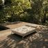 Kirra Double Sunbed in sandfarbenem Olefin - Textil mit pulverbeschichtetem Aluminiumrahmen, Outdoor - Doppelliege. | Kirra Double Sunbed - Kirra Sand | SACKit