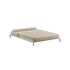 Kirra Double Sunbed Doppelliege in Sand mit pulverbeschichtetem Aluminiumrahmen und wasserabweisendem Olefin - Gewebe | Kirra Double Sunbed - Kirra Sand | SACKit