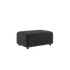 Cobana Lounge Sofa Pouf in schwarzem, pulverbeschichtetem Aluminiumrahmen mit Olefin - Faserbezug. | Cobana Lounge Sofa - Pouf - Cobana Black | SACKit