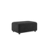 Cobana Lounge Sofa Pouf in schwarzem, pulverbeschichtetem Aluminiumrahmen mit Olefin - Faserbezug. | Cobana Lounge Sofa - Pouf - Cobana Black | SACKit