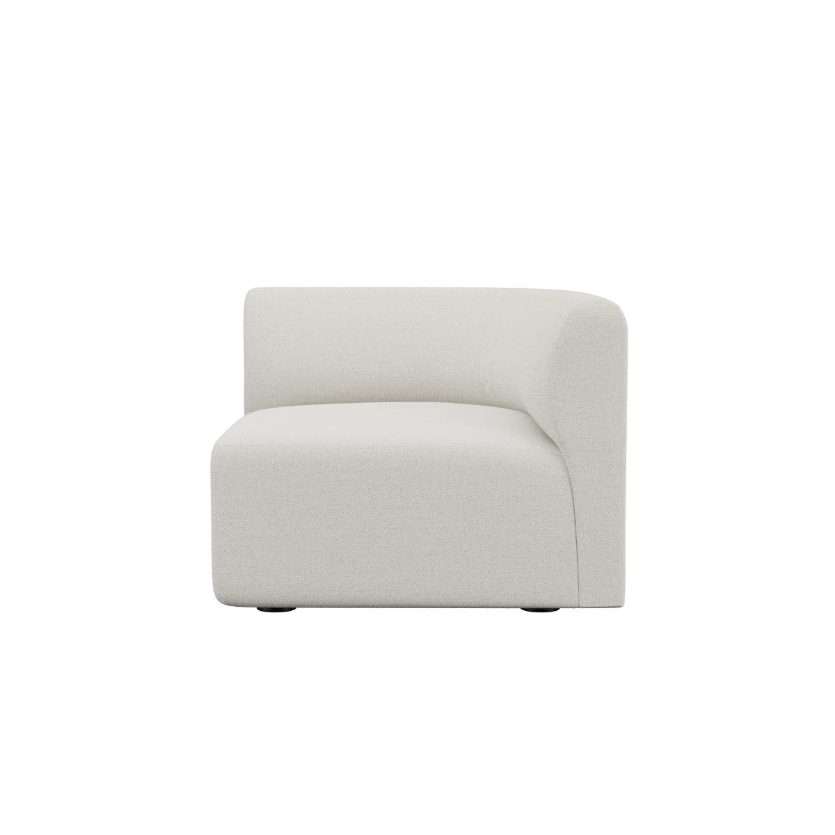 Fjord Sofa - Corner Section Right | Fjord Sofa - Corner Section Right - Sealife Ivory | SACKit