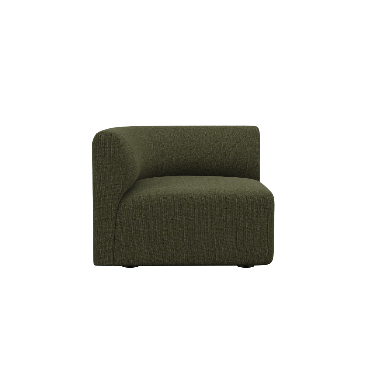 Fjord Sofa - Corner Section Left | Fjord Sofa - Corner Section Left - Cosmo Olive | SACKit