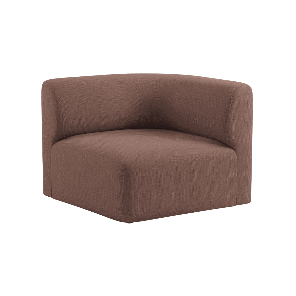 Fjord Sofa - Corner Section Right | Fjord Sofa - Corner Section Right - Cosmo Clay | SACKit