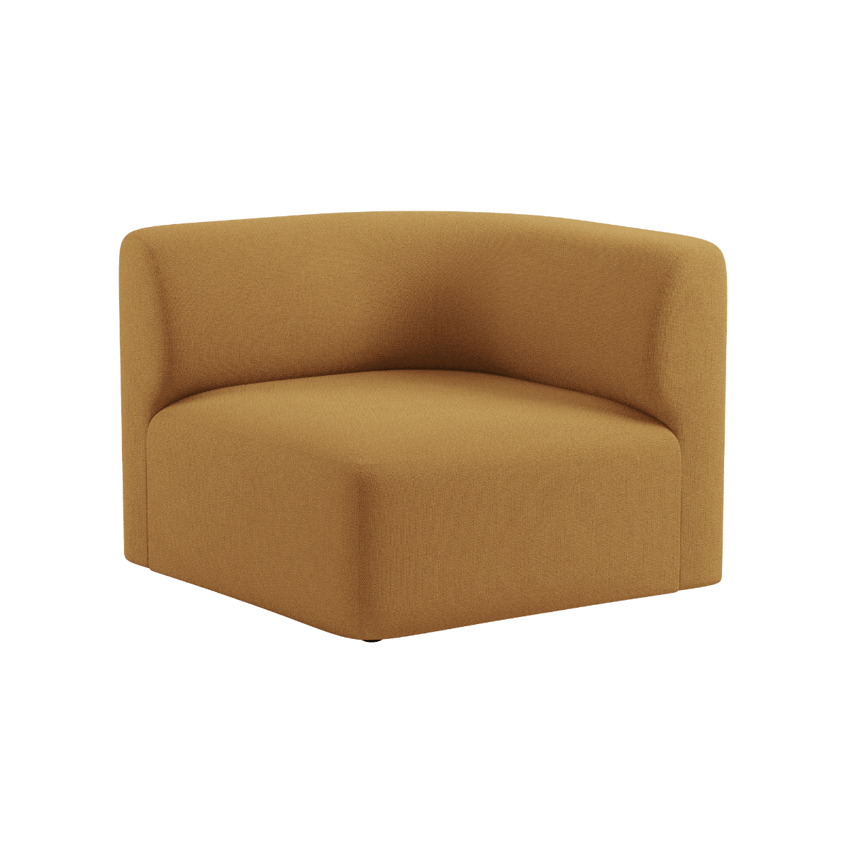 Fjord Sofa - Corner Section Right | Fjord Sofa - Corner Section Right - Cosmo Mustard | SACKit