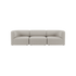 Fjord Sofa - 3 seater | Fjord Sofa - 3 seater - Sealife Ivory Ohne Hocker | SACKit