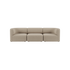 Fjord Sofa - 3 seater | Fjord Sofa - 3 seater - Cosmo Beige Ohne Hocker | SACKit