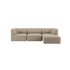 Fjord Sofa - 3 seater | Fjord Sofa - 3 seater - Cosmo Beige Mit Hocker | SACKit