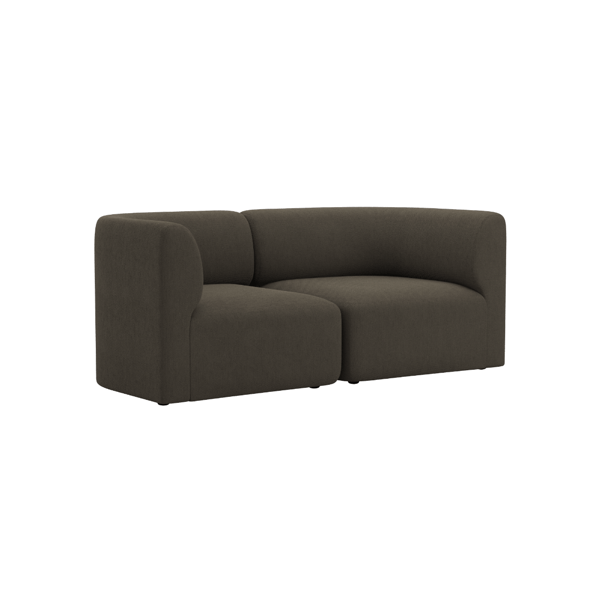 Fjord Sofa - 2 seater | Fjord Sofa - 2 seater - Sealife Brown | SACKit