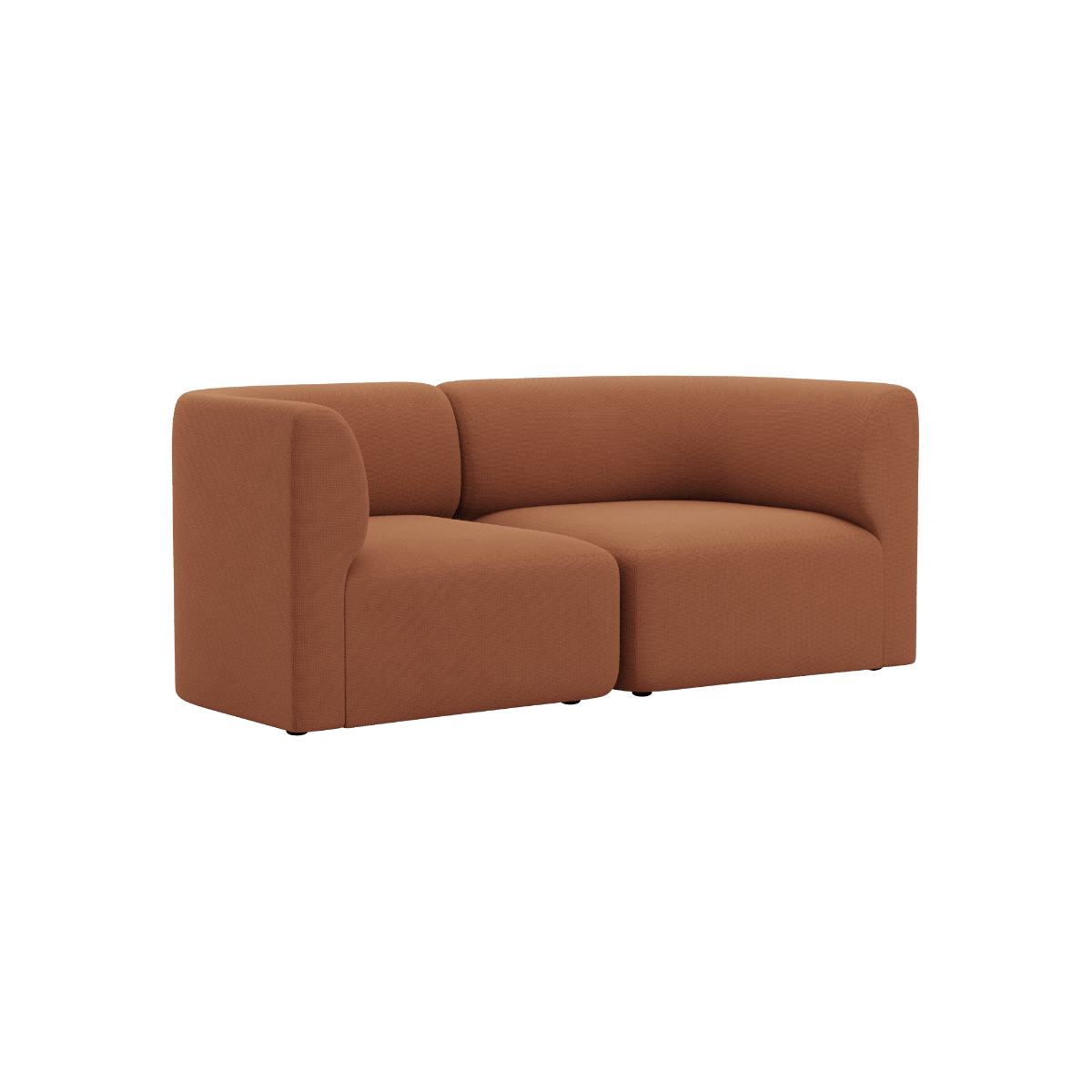 Fjord Sofa - 2 seater | Fjord Sofa - 2 seater - Cosmo Terracotta | SACKit