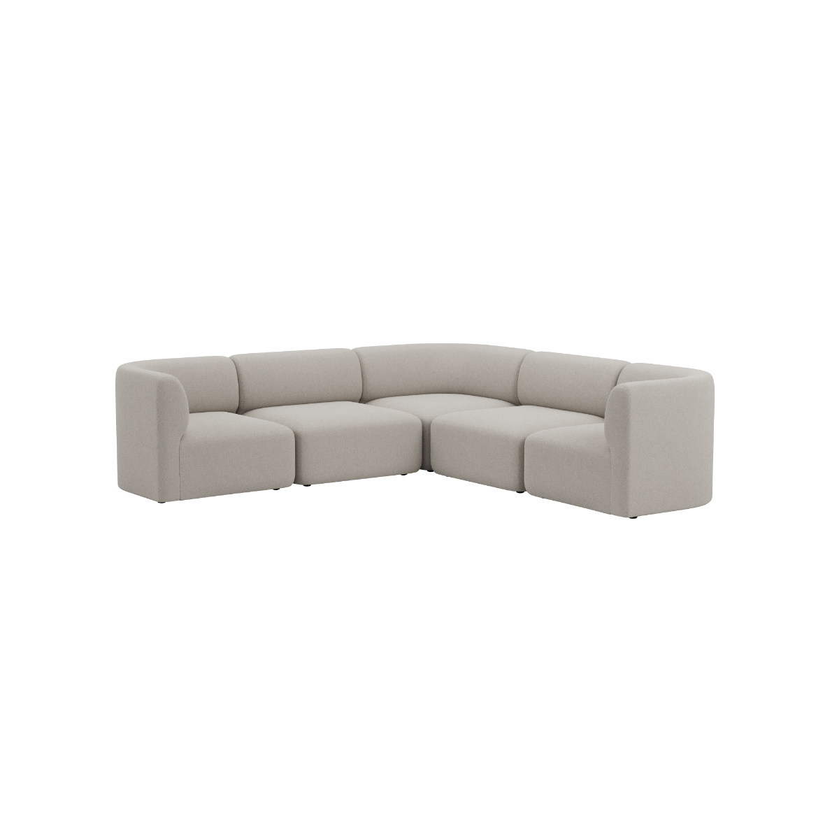 Fjord Sofa - Corner Sofa | Fjord Sofa - Corner Sofa - Sealife Ivory | SACKit