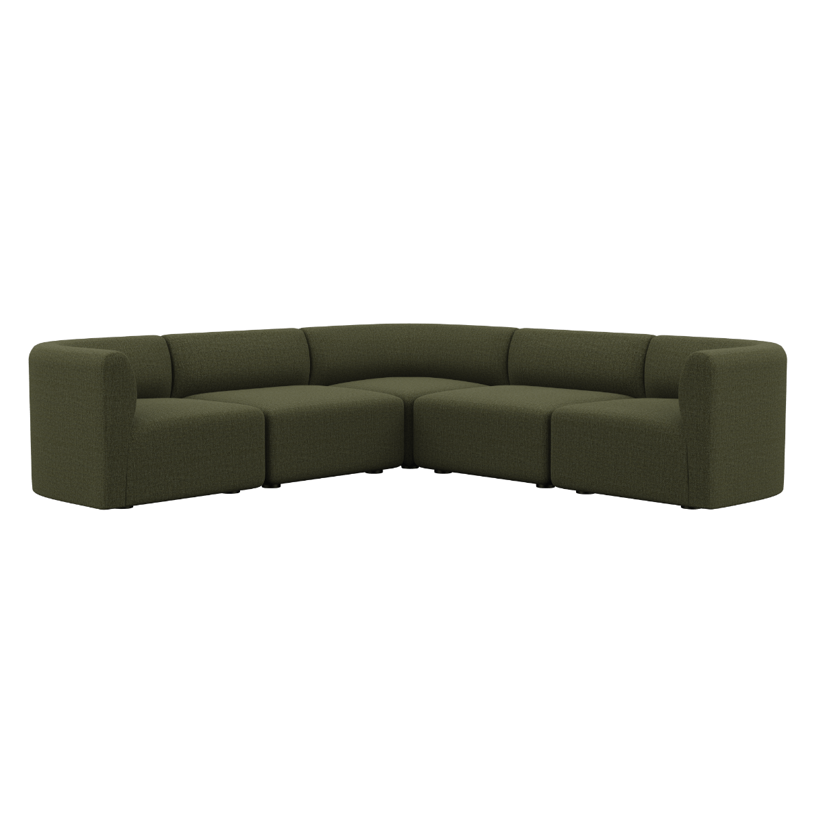 Fjord Sofa - Corner Sofa | Fjord Sofa - Corner Sofa - Cosmo Olive | SACKit