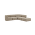 Fjord Sofa - Corner Sofa w/ open end | Fjord Sofa - Corner Sofa w/ open end - Sealife Brown | SACKit