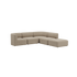 Fjord Sofa - Corner Sofa w/ open end | Fjord Sofa - Corner Sofa w/ open end - Sealife Brown | SACKit