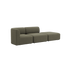 Fjord Sofa - 2 seater w/ open end | Fjord Sofa - 2 seater w/ open end - Cosmo Olive Rechts | SACKit