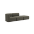 Fjord Sofa - 2 seater w/ open end | Fjord Sofa - 2 seater w/ open end - Cosmo Olive Rechts | SACKit