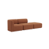 Fjord Sofa - 2 seater w/ open end | Fjord Sofa - 2 seater w/ open end - Cosmo Terracotta Rechts | SACKit