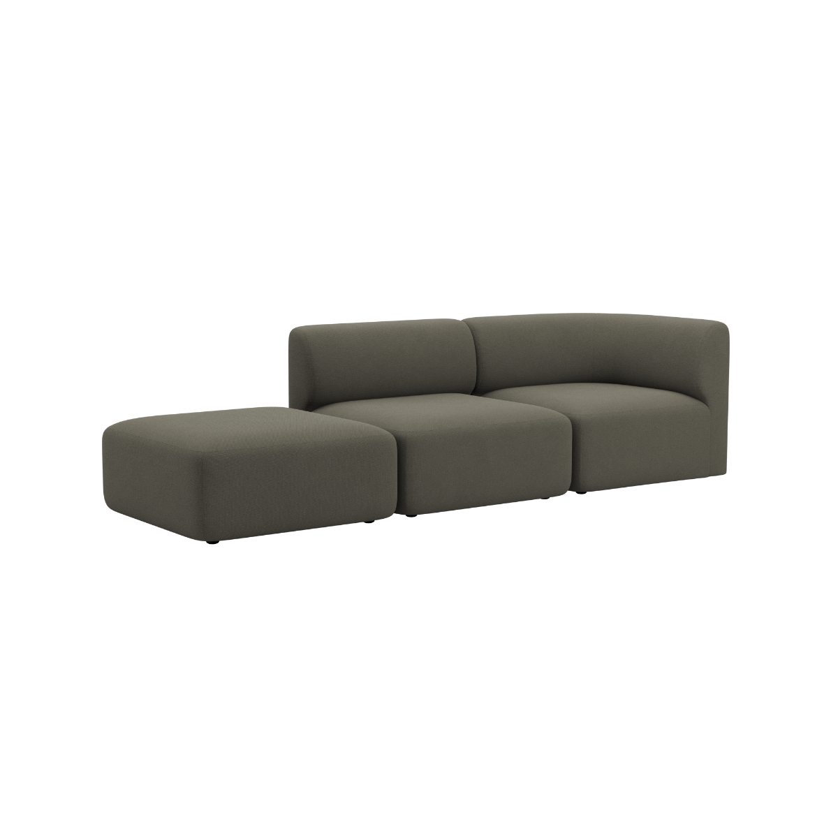 Fjord Sofa - 2 seater w/ open end | Fjord Sofa - 2 seater w/ open end - Cosmo Stone Links | SACKit