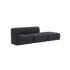 Fjord Sofa - 2 seater w/ open end | Fjord Sofa - 2 seater w/ open end - Cosmo Slate Rechts | SACKit