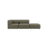 Fjord Sofa - 2 seater w/ open end | Fjord Sofa - 2 seater w/ open end - Cosmo Stone Rechts | SACKit
