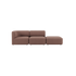Fjord Sofa - 2 seater w/ open end | Fjord Sofa - 2 seater w/ open end - Cosmo Clay Rechts | SACKit