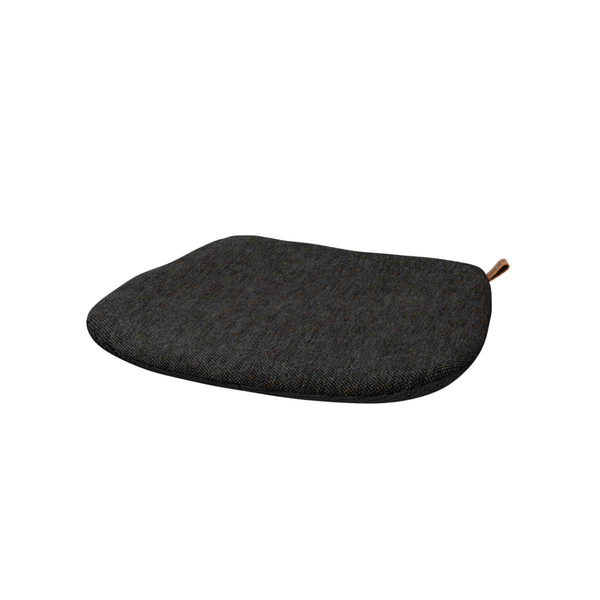 Schwarzes Patio Chair no. One Sitzkissen aus Olefinfaser, rechteckig, 45x44 cm, Outdoor geeignet. | Patio Chair no. One - Cushion - Cobana Black | SACKit