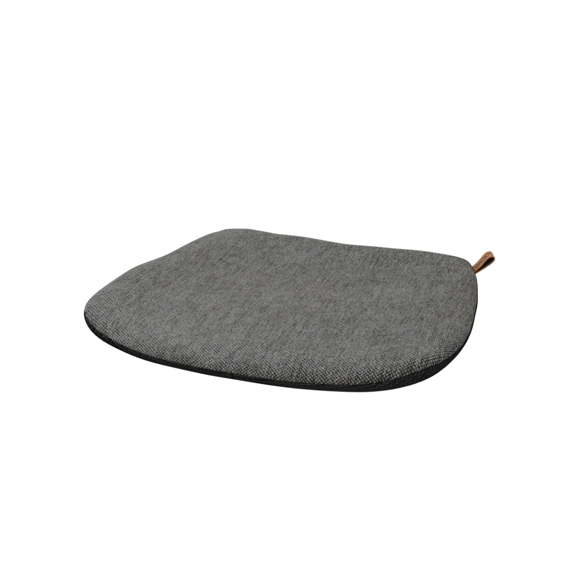 Grau gepolstertes Patio Chair no. One Kissen aus Olefinfaser für den Außenbereich. | Patio Chair no. One - Cushion - Cobana Grey | SACKit