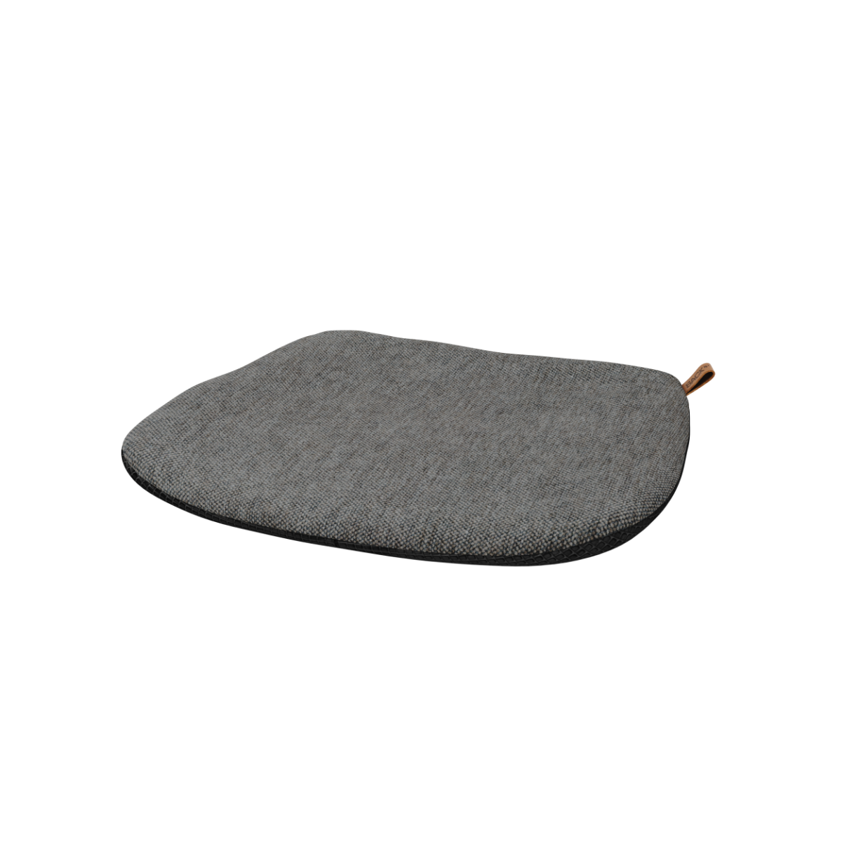 Grau gepolstertes Patio Chair no. One Kissen aus Olefinfaser für den Außenbereich. | Patio Chair no. One - Cushion - Cobana Grey | SACKit