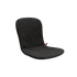 Schwarzes Patio Cushion Überziehkissen für Patio Chair No. One mit glatter Oberfläche und rechteckiger Form. | Patio Chair no. One - Cushion Full - Cobana Black | SACKit