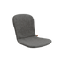 Graues Patio Cushion Kissen für Patio Chair No. One mit glattem Bezug und 2 cm Dicke. | Patio Chair no. One - Cushion Full - Cobana Grey | SACKit