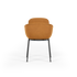 Chair no. One S2 in Luna Sandstone mit gepolstertem Leder und pulverbeschichtetem Stahlrahmen. | Chair no. One S2 - Luna Sandstone | SACKit