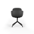 Chair no. One S2 Black Swivel